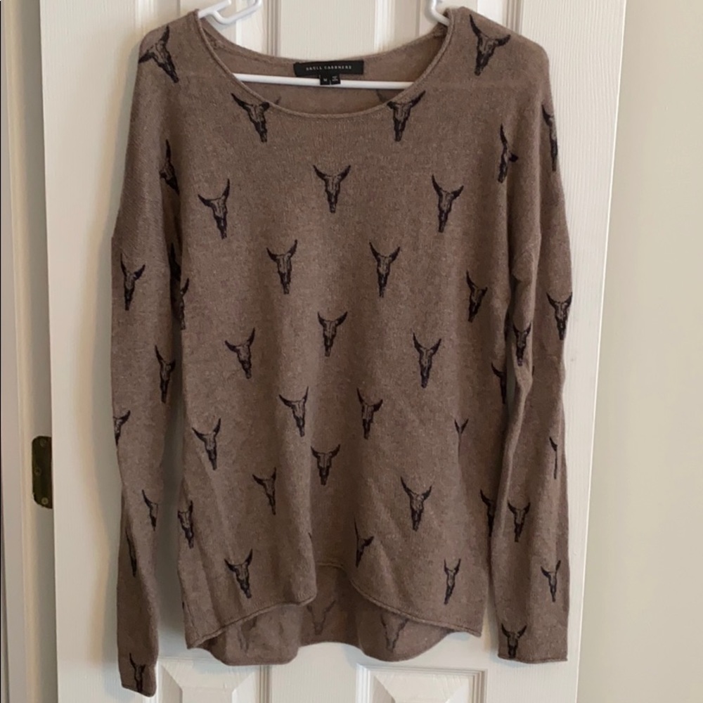 Skull Cashmere Sweater